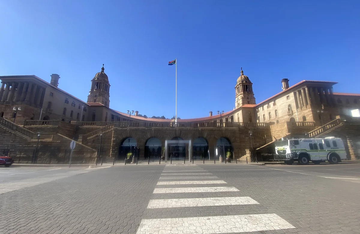 Union Buildings and Pretoria city landscape